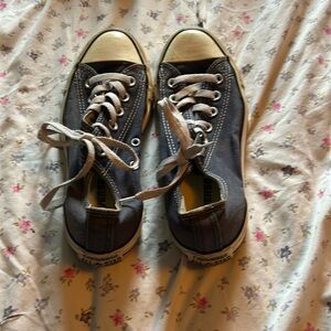 Converse All-Stars Denim fabric sneakers, size 7.